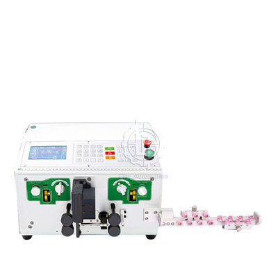 Máy xử lý dây hoàn toàn tự động và thiết lập nhanh chóng để cắt và tước đồng thời năm dây