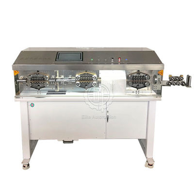 100 cái / H PLC Máy tuốt cáp tự động lớn với lưỡi quay