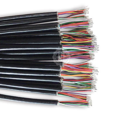 Máy tuốt và uốn dây lõi cáp với màn hình màu và động cơ servo PLC