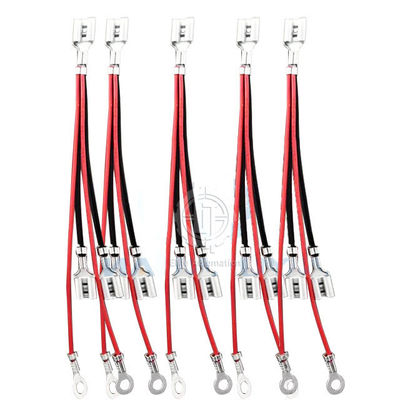 Năm đầu cuối Máy uốn đầu cuối dây AWG18 Bốn dây kết hợp