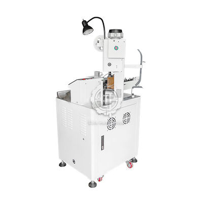 Máy uốn dây tự động AWG18 Đầu đơn để tước / xoắn