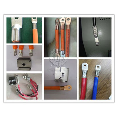 Máy uốn Rj45 hoàn toàn tự động bằng thủy lực, Máy cắt và uốn 1-300mm2