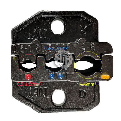 Đầu nối nhỏ gọn Máy uốn dây khí nén 0,25-6,0mm2 Phạm vi uốn