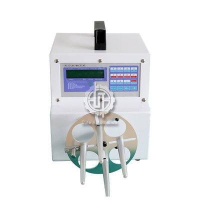 Máy cuộn dây điện bán tự động 220V, Máy làm dây cuộn Dia45-175mm