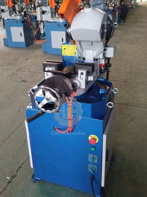 Khí nén 190kg Máy cắt ống tự động 90 độ Hướng dẫn cho ăn