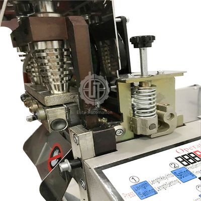 Thắt lưng dệt Máy cắt băng keo nóng 100-120 chiếc / phút Tốc độ cắt
