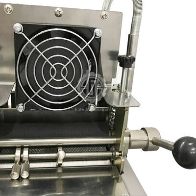 Thắt lưng dệt Máy cắt băng keo nóng 100-120 chiếc / phút Tốc độ cắt