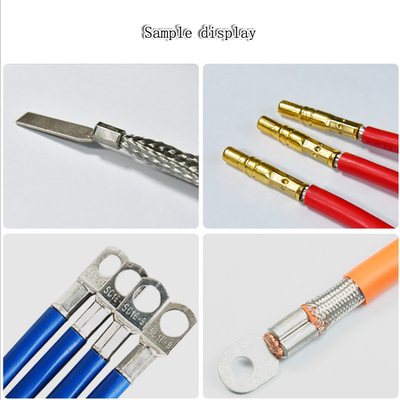 Máy ép thủy lực 10T 600 - 1200PCS / H cho ngành công nghiệp chế biến dây