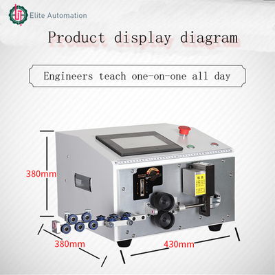Máy dán nhãn chai bán tự động 120W Dia25mm-150mm cho chai PET tròn