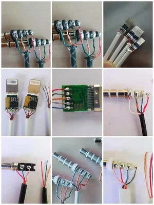 Cắt bóc máy hàn Cáp dữ liệu USB và hàn dây khác